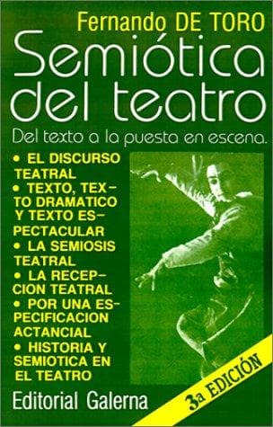 Tapa de Semiótica del teatro