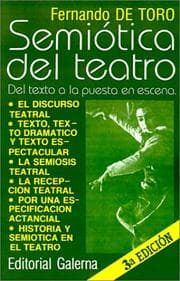 Tapa de Semiótica del teatro