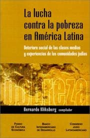Tapa de La lucha contra la pobreza en América Latina
