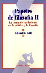Tapa de Papeles de filosofía