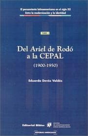 Tapa de Del Ariel De Rodo a LA Cepal (Coleccion Historias Americanas)