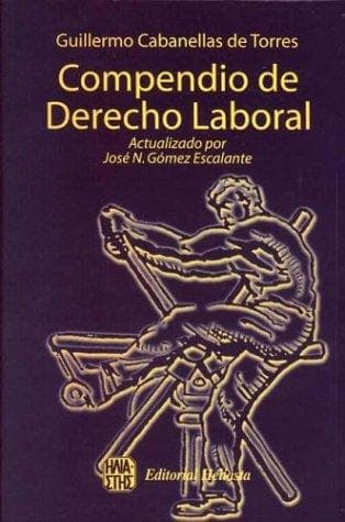Tapa de Compendio de derecho laboral