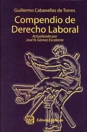 Tapa de Compendio de derecho laboral