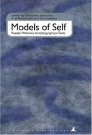 Tapa de Models of self