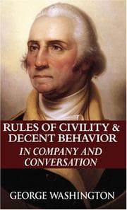 Tapa de Rules of Civility & Decent Behavior in Company and Conversation