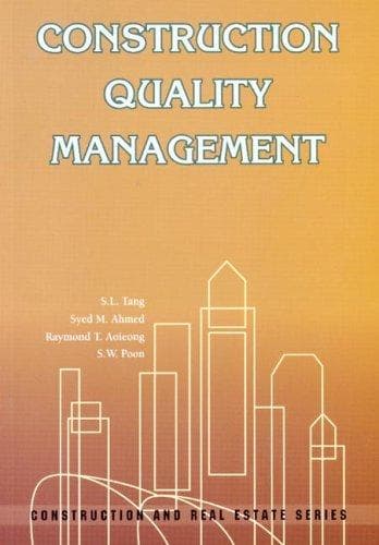 Tapa de Construction quality management