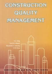 Tapa de Construction quality management