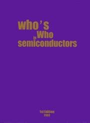 Tapa de Who's Who in Semiconductors