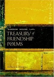 Tapa de Random House treasury of friendship poems