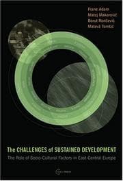 Tapa de The Challenges of sustained development