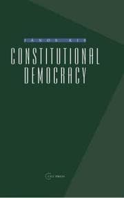Tapa de Constitutional Democracy