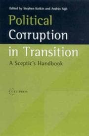 Tapa de Political corruption in transition