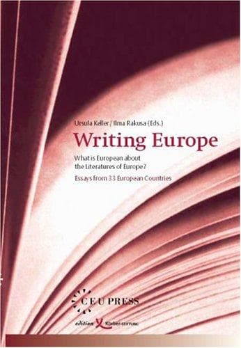 Tapa de Writing Europe