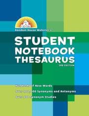 Tapa de Random House Webster's Student Notebook Thesaurus- Basic