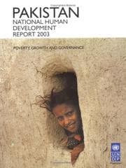 Tapa de Pakistan: National Human Development Report 2003