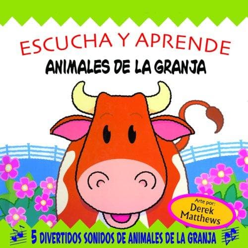 Tapa de Escucha y aprende: Animales de la granja
