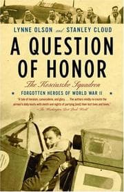 Tapa de A Question of Honor: The Kosciuszko Squadron