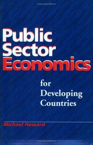 Tapa de Public sector economics for developing countries
