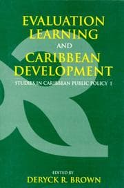 Tapa de Evaluation, learning and Caribbean development