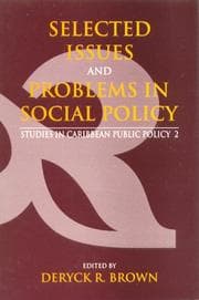 Tapa de Selected issues and problems in social policy