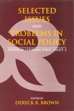 Tapa de Selected Issues and Problems in Social Policy