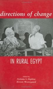 Tapa de Directions of change in rural Egypt