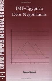 Tapa de IMF-Egyptian Debt Negotiations
