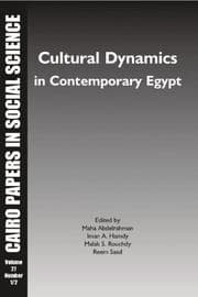 Tapa de Cultural Dynamics in Contemporary Egypt