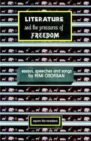 Tapa de Literature and the pressures of freedom