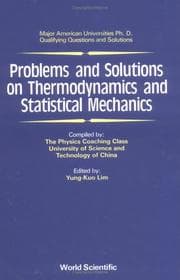 Tapa de Problems and Solutions on Thermodynamics and Statistical Mechanics (Major American Universities Ph.D. Qualifying Questions and Solutions)
