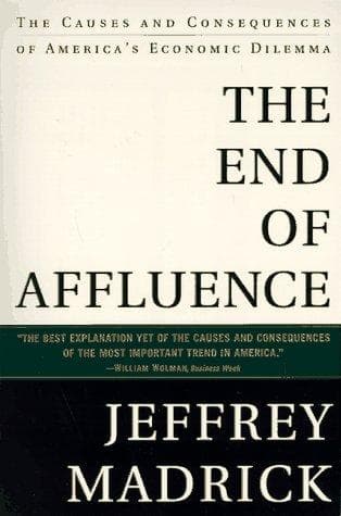 Tapa de The End of Affluence