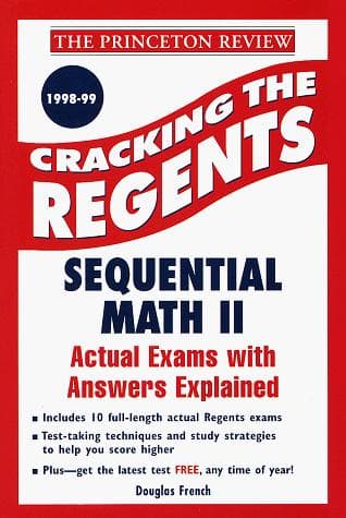 Tapa de Cracking the Regents Exams