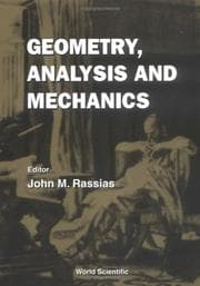 Tapa de Geometry, analysis, and mechanics