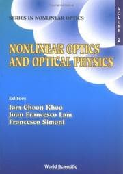 Tapa de Nonlinear optics and optical physics
