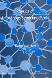 Tapa de Physics of amorphous semiconductors