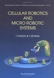 Tapa de Cellular robotics and micro robotic systems