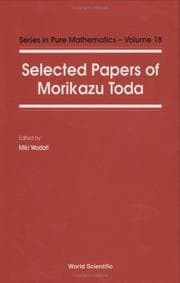 Tapa de Selected papers of Morikazu Toda
