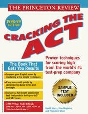 Tapa de Cracking the ACT 1998-99 Edition (Cracking the Act)