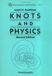 Tapa de Knots and Physics (Series on Knots and Everything, Vol 1)