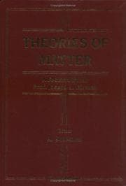 Tapa de Theories of matter