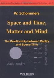Tapa de Space and time, matter and mind