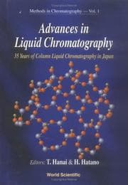 Tapa de Advances in liquid chromatography