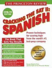 Tapa de Cracking the SAT II Spanish 1998-99 Edition