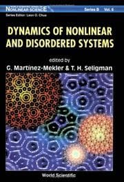 Tapa de Dynamics of nonlinear and disordered systems