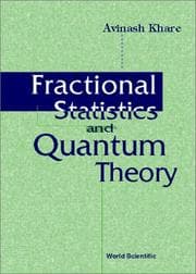 Tapa de Fractional statistics and quantum theory