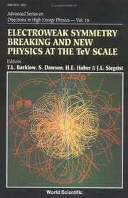 Tapa de Electroweak Symmetry Breaking and New Physics at the Tev Scale