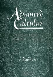 Tapa de Advanced calculus