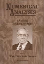 Tapa de Numerical analysis
