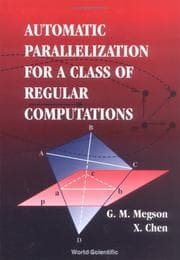 Tapa de Automatic parallelization for a class of regular computations