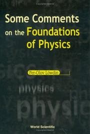 Tapa de Some comments on the foundations of physics
